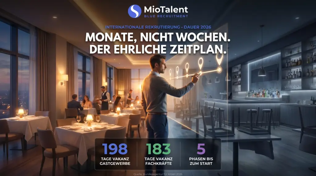 Dauer internationale Rekrutierung: Realistische Zeitpläne