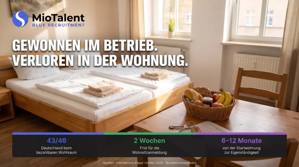 Unterkunft internationale Mitarbeiter: Was vorbereiten?