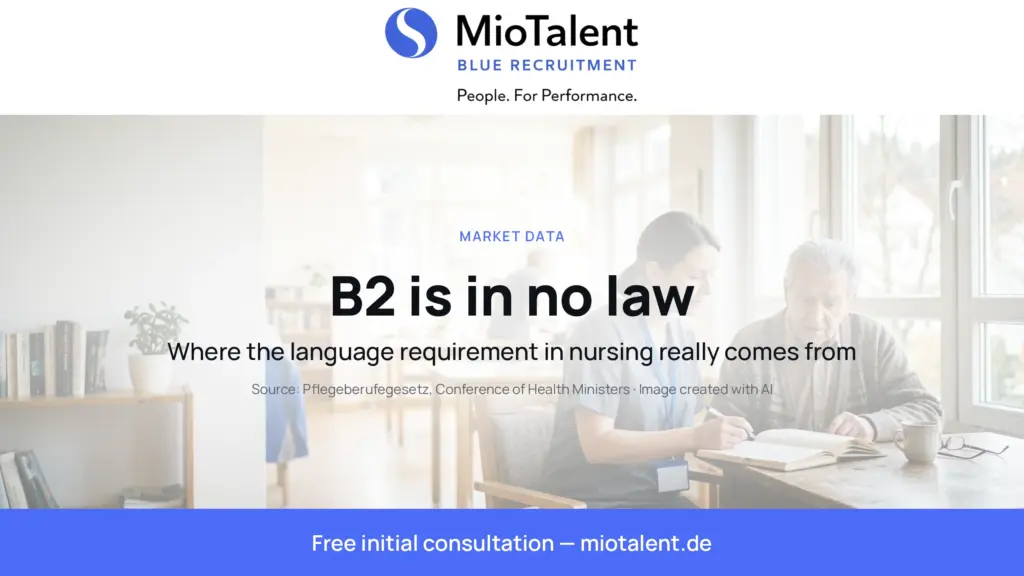 B2 for nurses from abroad: your federal state decides